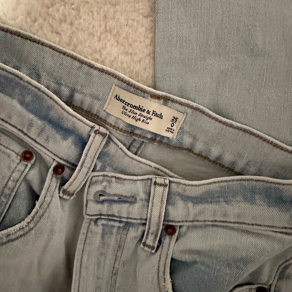 Ultra High Rise Slim Straight Jean - Picture 4 of 7